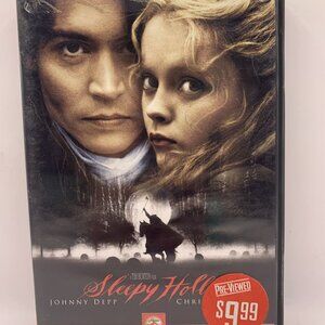 Sleepy Hollow DVD Movie Rated R Widescreen Paramount Pictures Johnny Depp